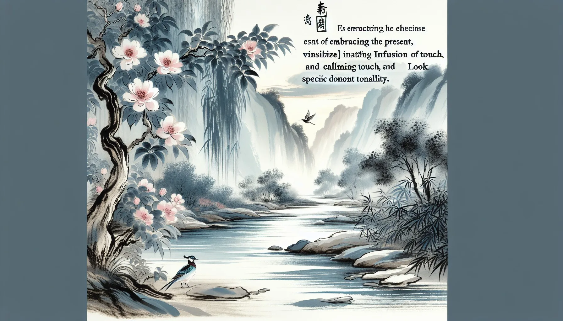 embracing the present